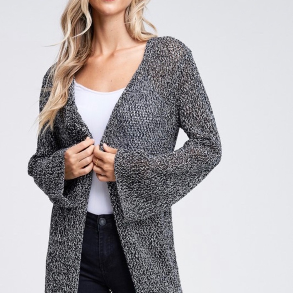 Gray Cardigan